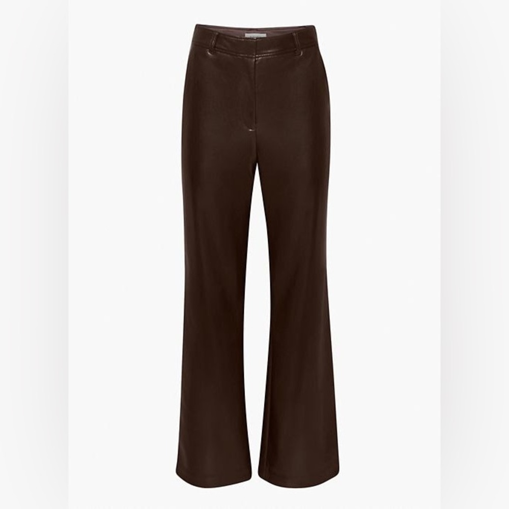 Aritzia Babaton Agency Vegan Leather Pant